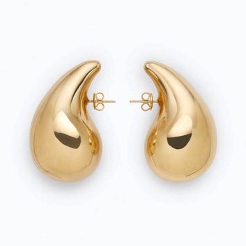 Golden Ear Spikes Earrings