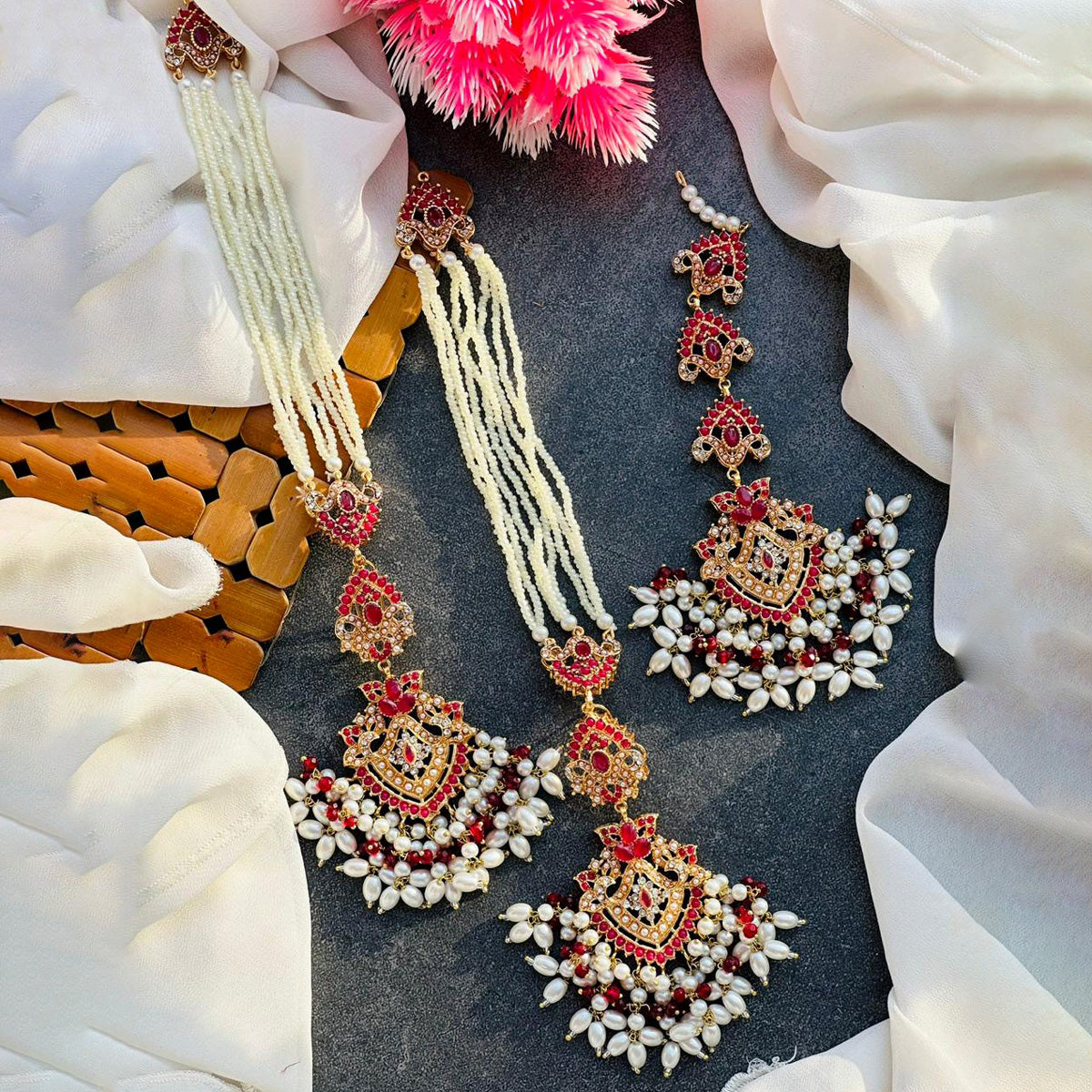 Wedding Earrings & Tikka Sets