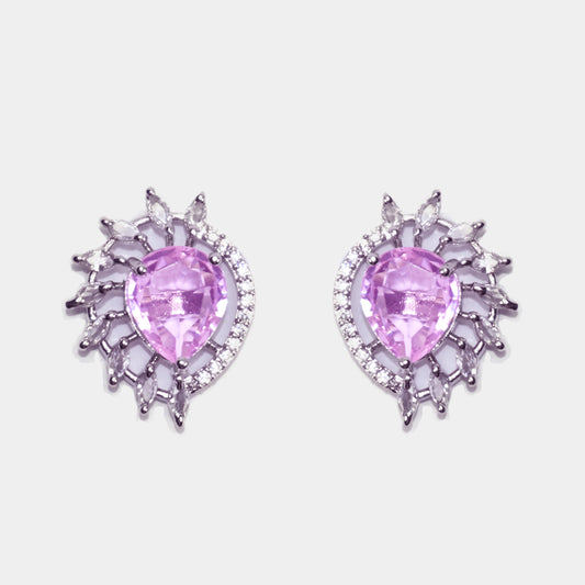 Emerald Zircon Earrings