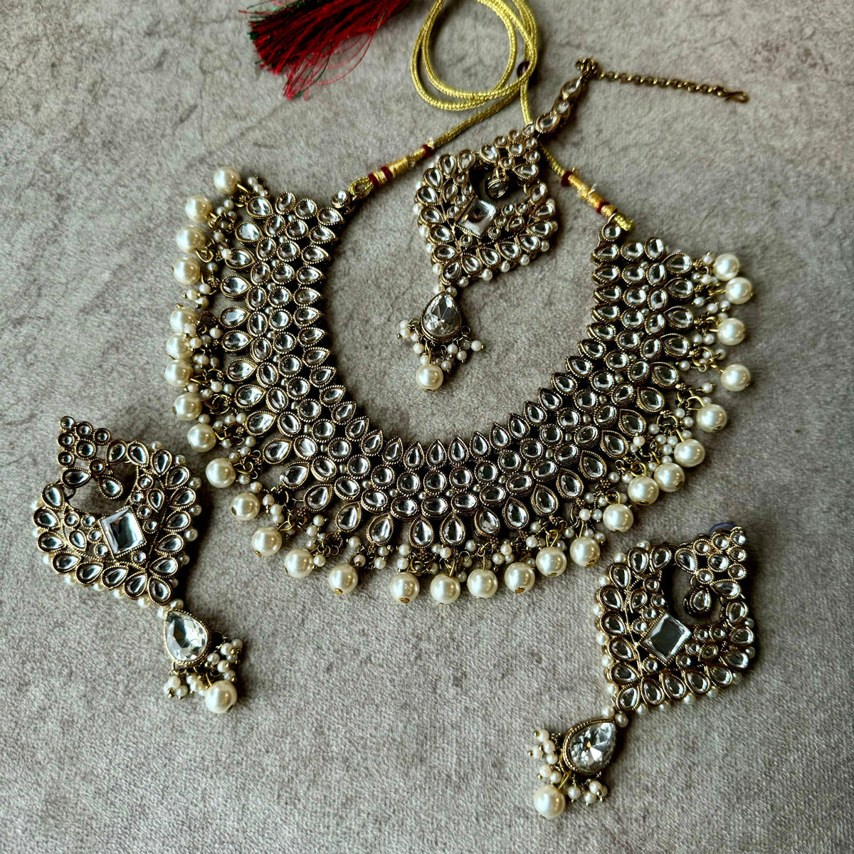 Premium Furshi Kundan Necklace