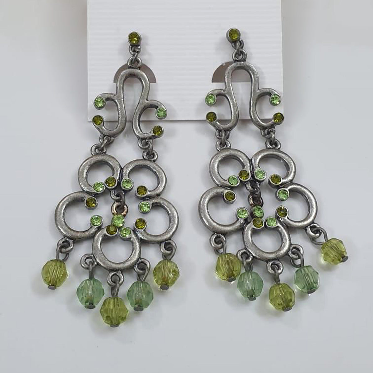 Chandeliers Oxidised Earrings