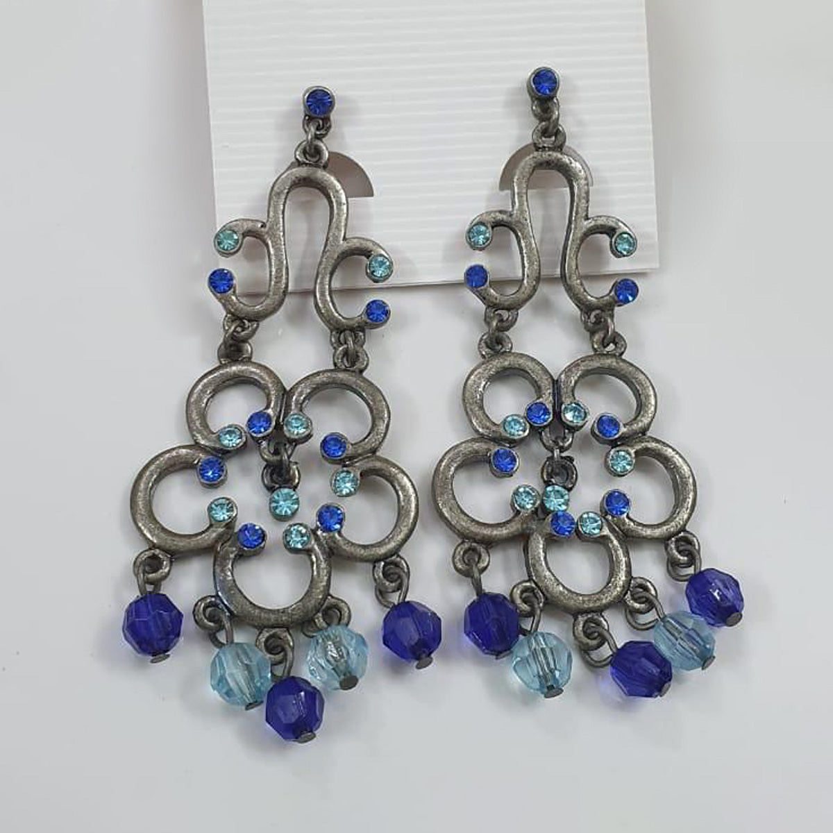 Chandeliers Oxidised Earrings