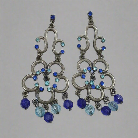 Chandeliers Oxidised Earrings