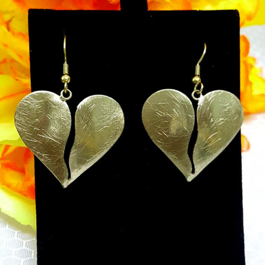 Heart Broken Modern Earrings