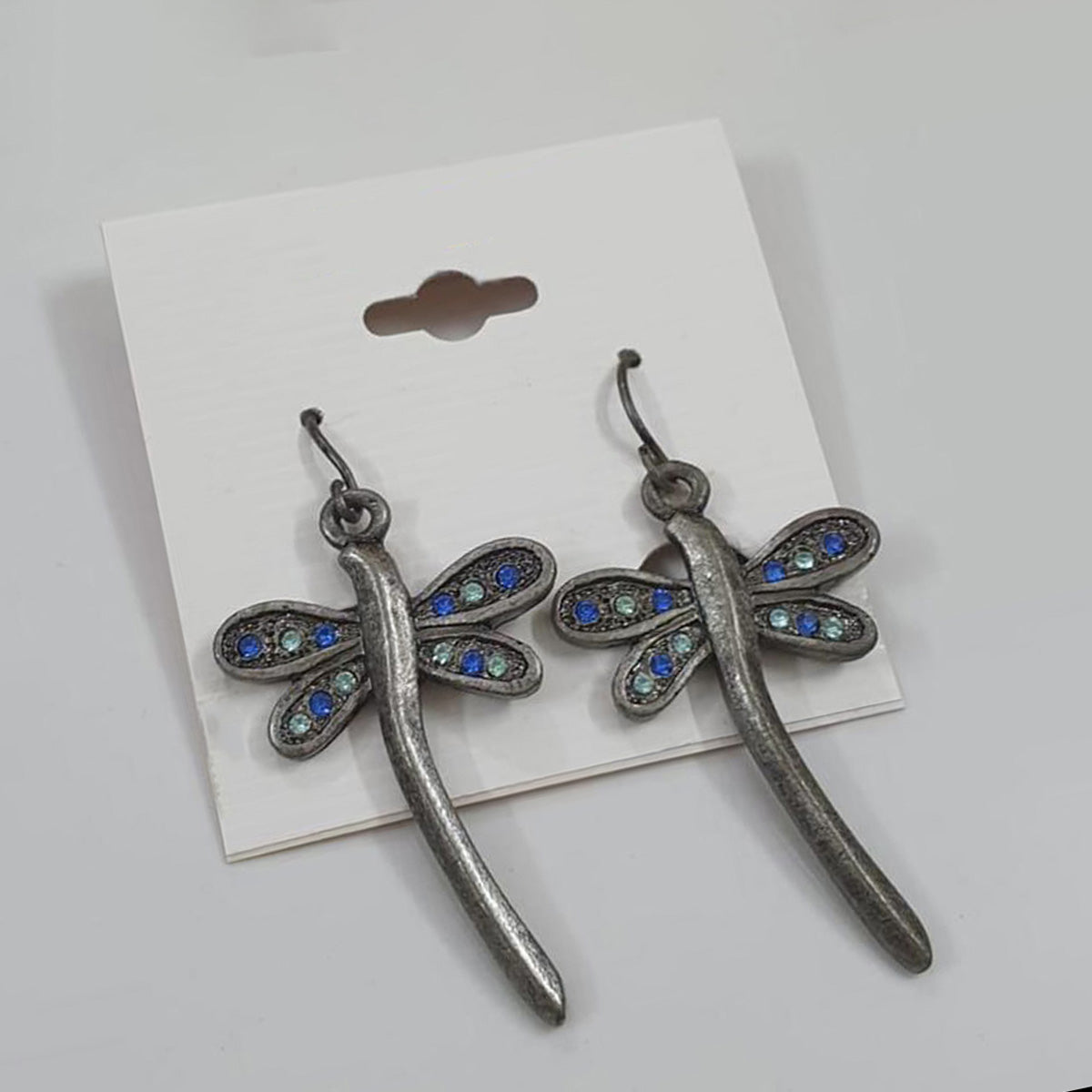 Dragonfly Oxidised Earrings