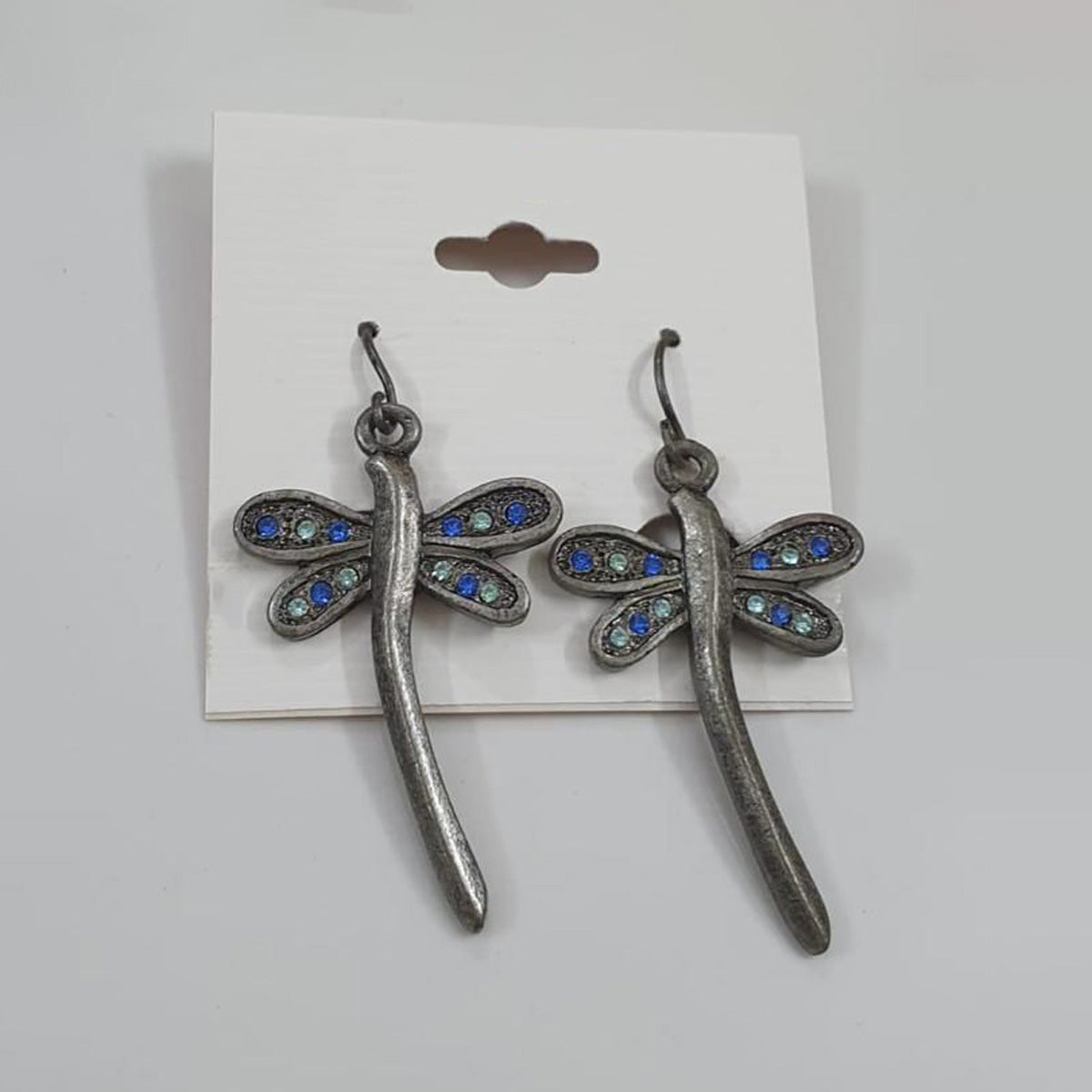 Dragonfly Oxidised Earrings