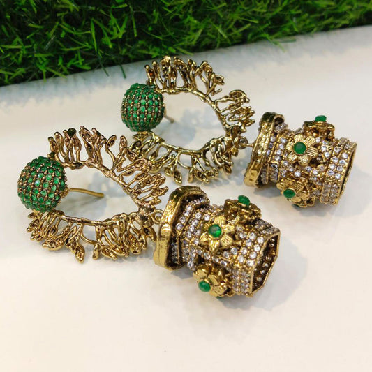 Aurora Danglers Party Earrings
