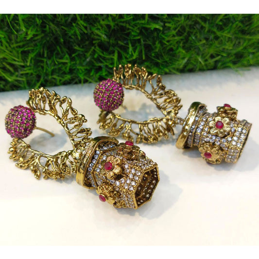 Aurora Danglers Party Earrings