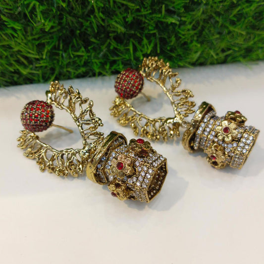 Aurora Danglers Party Earrings