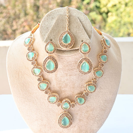 Victorian Rose Party Wear Necklaces