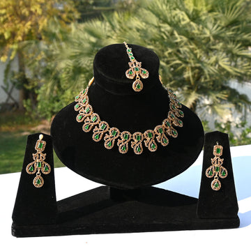 Royal Zircon Party Wear Necklaces