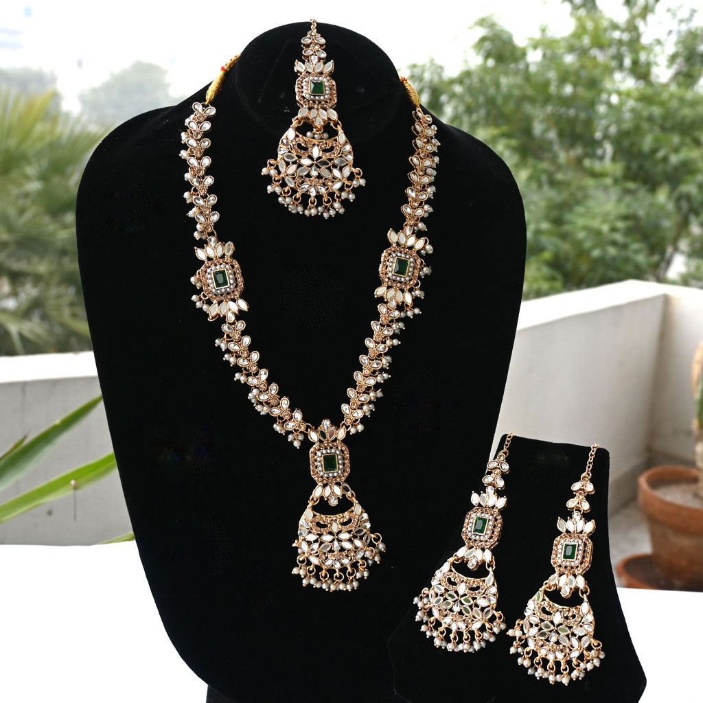 Elegant Kundan Party Wear Necklaces