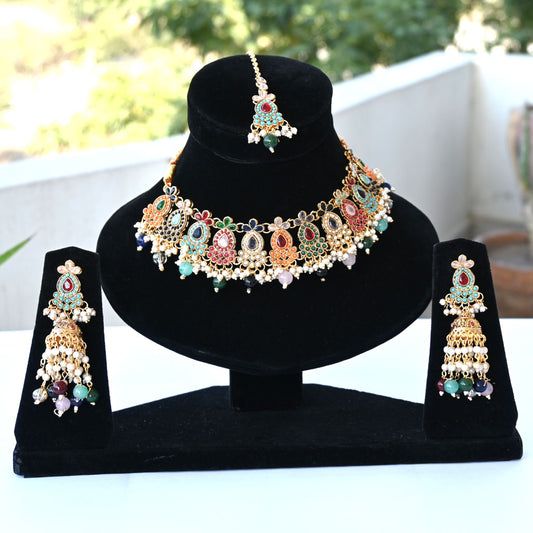 Sterling Kundan Party Wear Necklaces