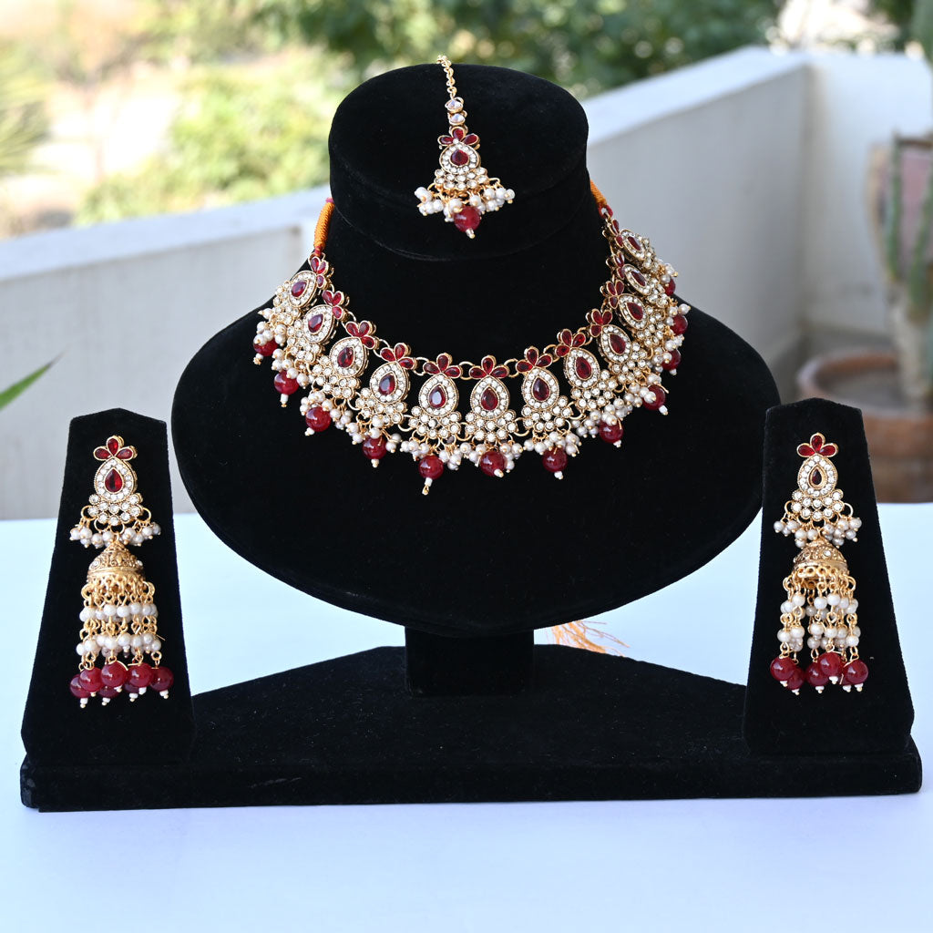 Sterling Kundan Party Wear Necklaces