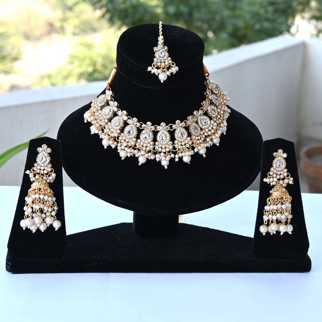 Sterling Kundan Party Wear Necklaces