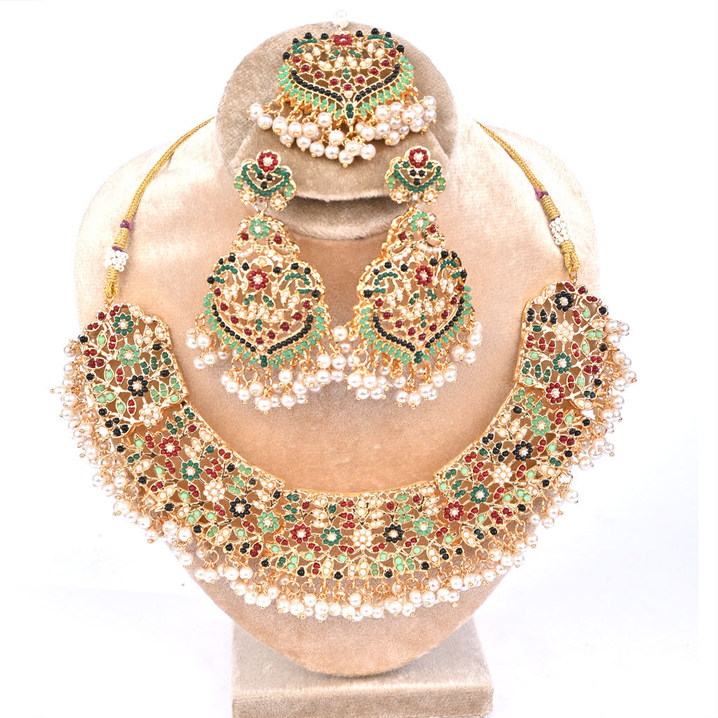 Designer Nauratan Necklace