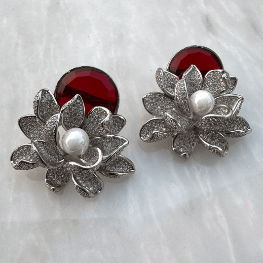 Antique Floral Party Wear Earrings