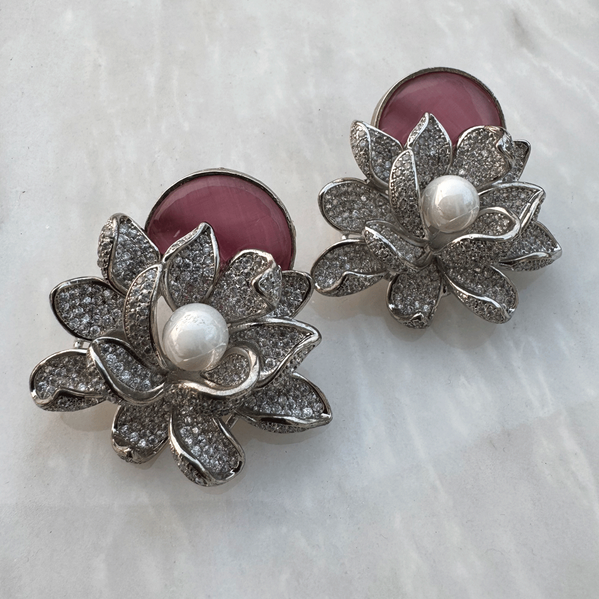 Antique Floral Party Wear Earrings