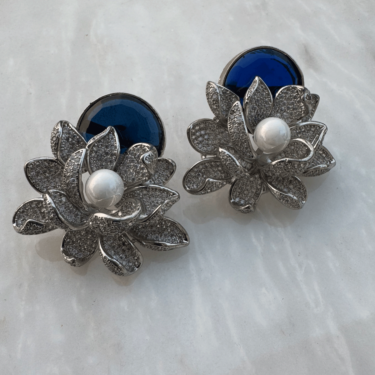 Antique Floral Party Wear Earrings