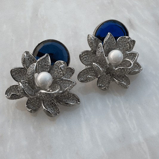 Antique Floral Party Wear Earrings