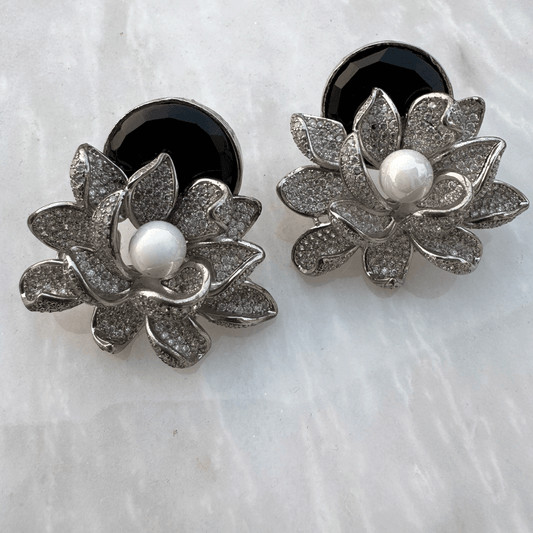 Antique Floral Party Wear Earrings