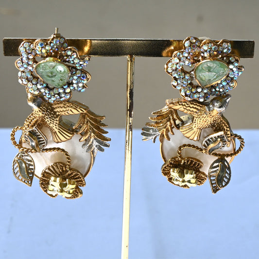 Crushed Stone Earrings
