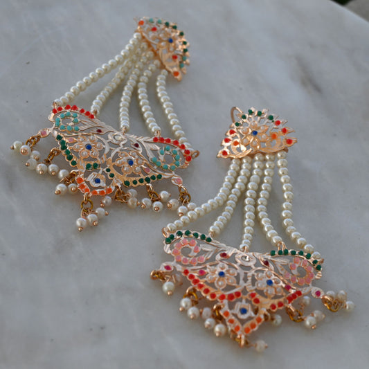 Nauratan Patri Bali Earrings