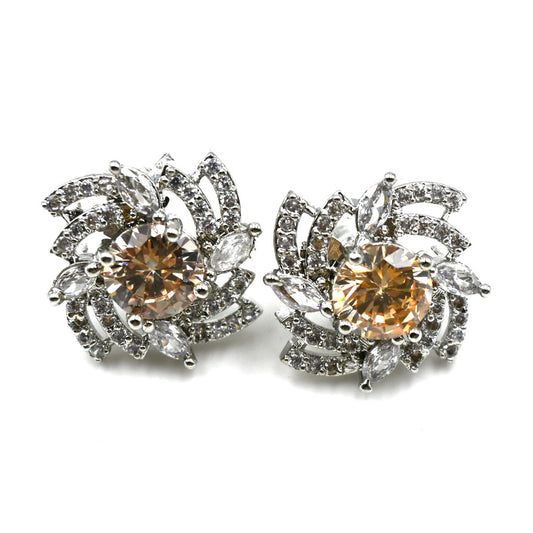 Ceylon Brown  Earrings