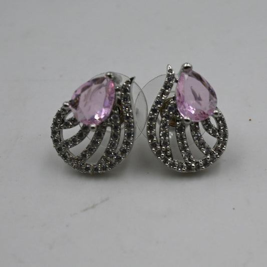 Blossom Beads Zircon Earrings