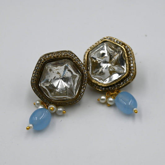 Moissanite Stone Earrings