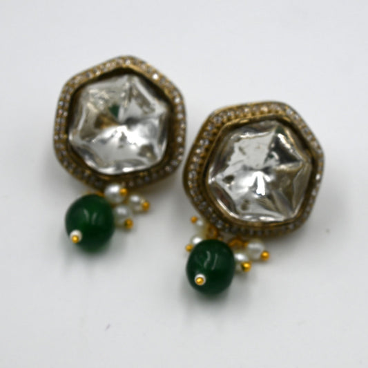 Moissanite Stone Earrings