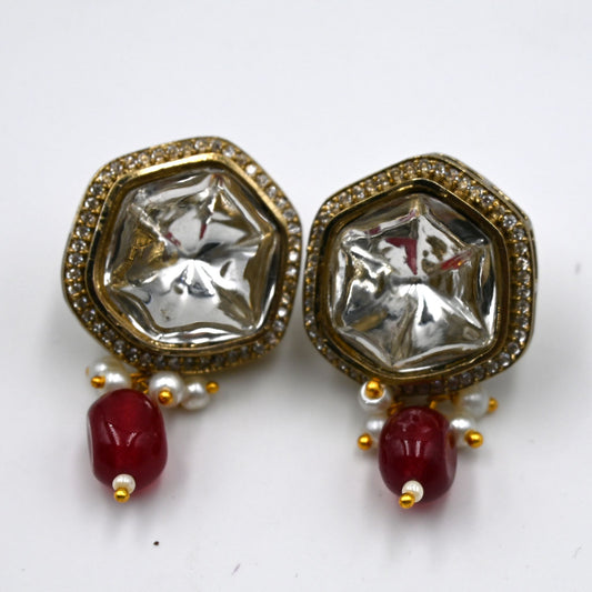 Moissanite Stone Earrings