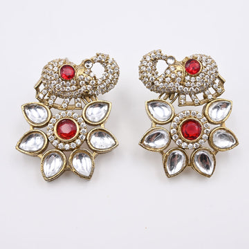 Majestic Premium Kundan Earrings