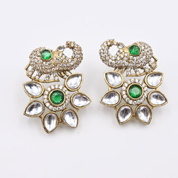 Majestic Premium Kundan Earrings