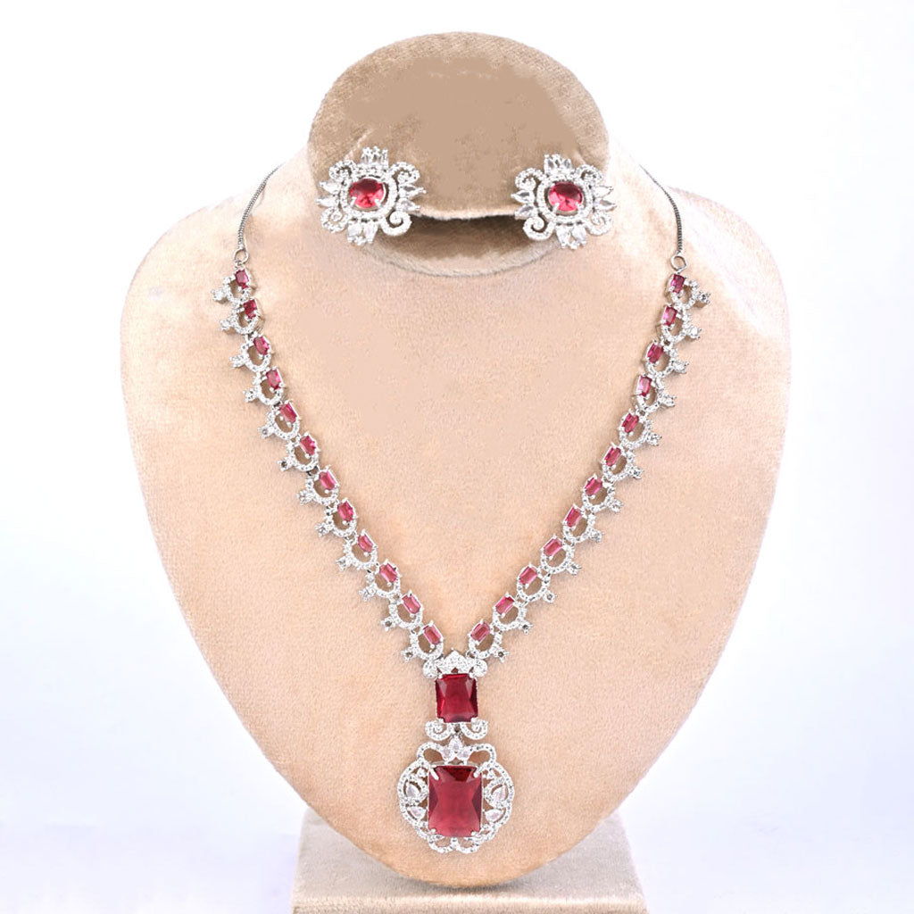 Sterling Zircon Necklaces