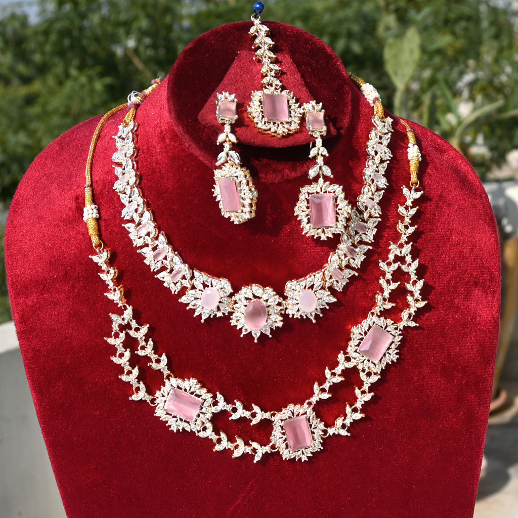 Indian Double Layer Necklaces