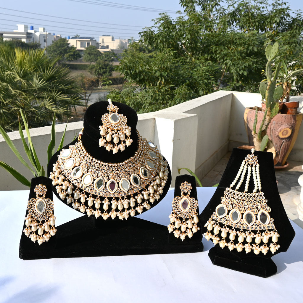 Ethnic Choker Style Fancy Bridal Necklaces