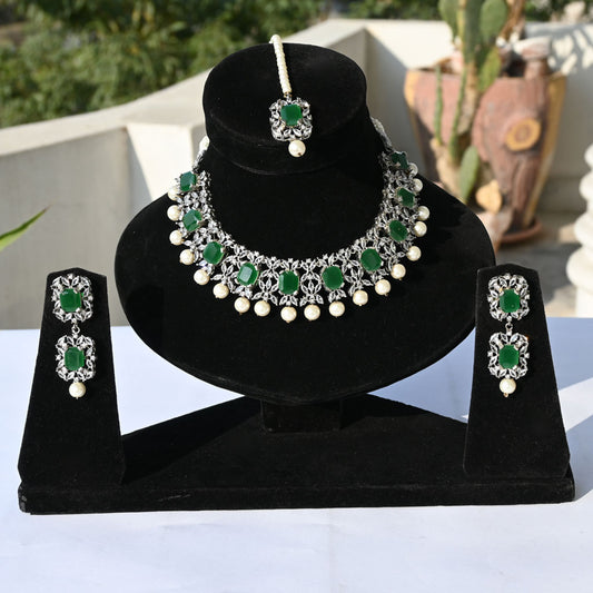 Royal Treasure Indian Zircon Necklaces