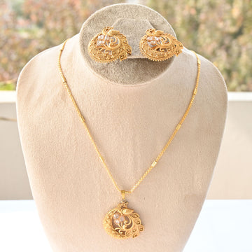 Floral Rajwadi Necklace