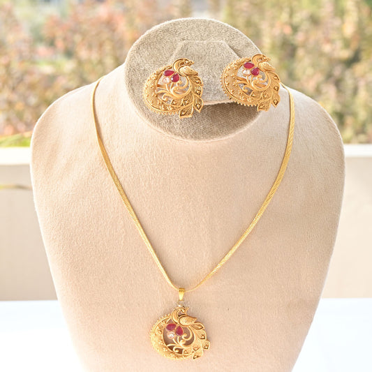 Floral Rajwadi Necklace