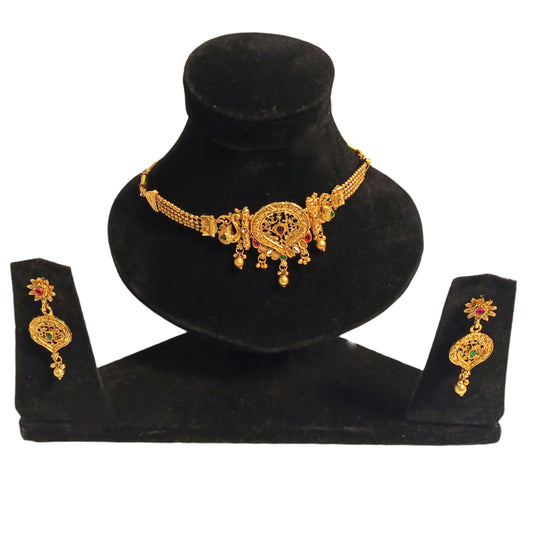 Regal Grace Rajwadi Necklace