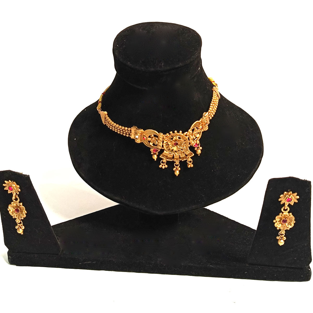 Regal Grace Rajwadi Necklace