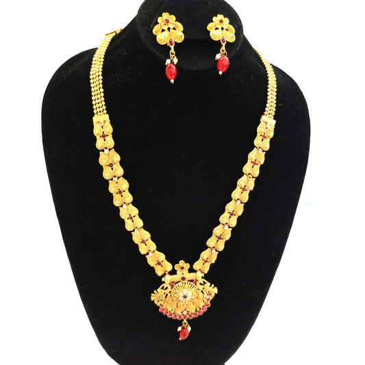 Exquisite Rajwadi Mala Set