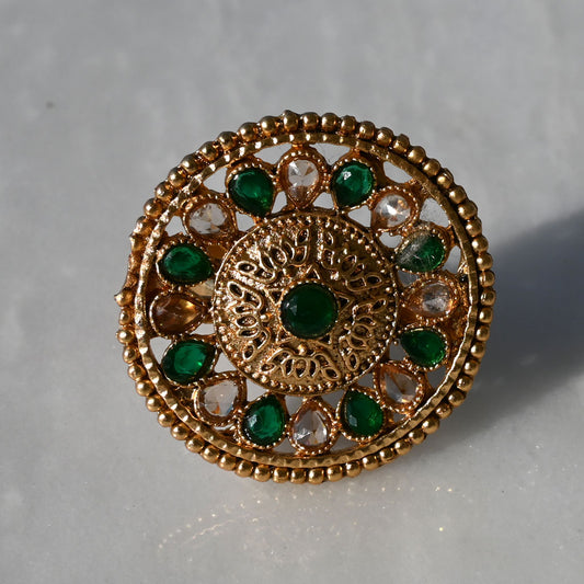 Elegant Rajwadi Fancy Ring