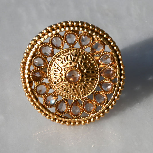 Elegant Rajwadi Fancy Ring