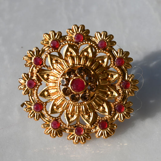 Ruby Rajwadi Ring