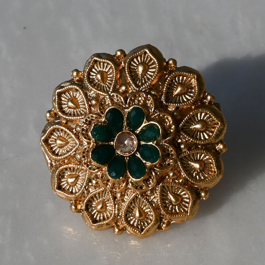 Elegant Polki Stones Ring