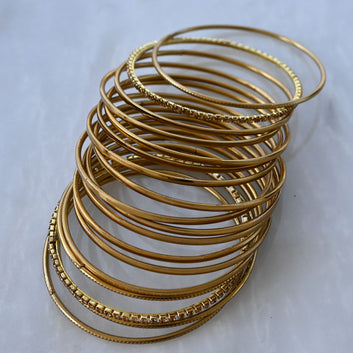 Trendy Golden Bangles