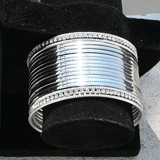 Silver Metal Bangles