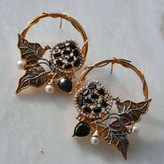Sparkling Chand Bali Earrings